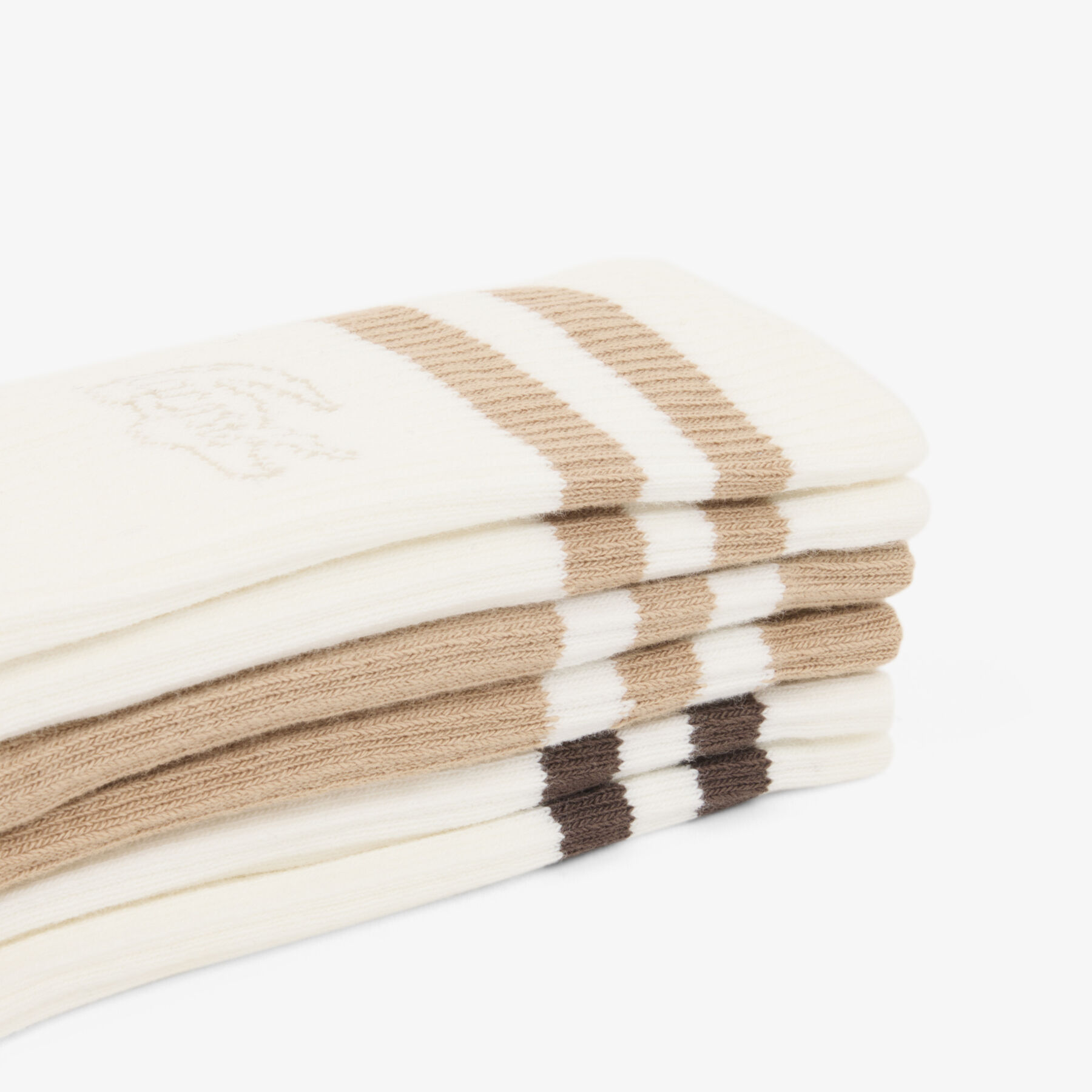 3-Pack Ribbed Socks lacoste 3 pack ribbed socks