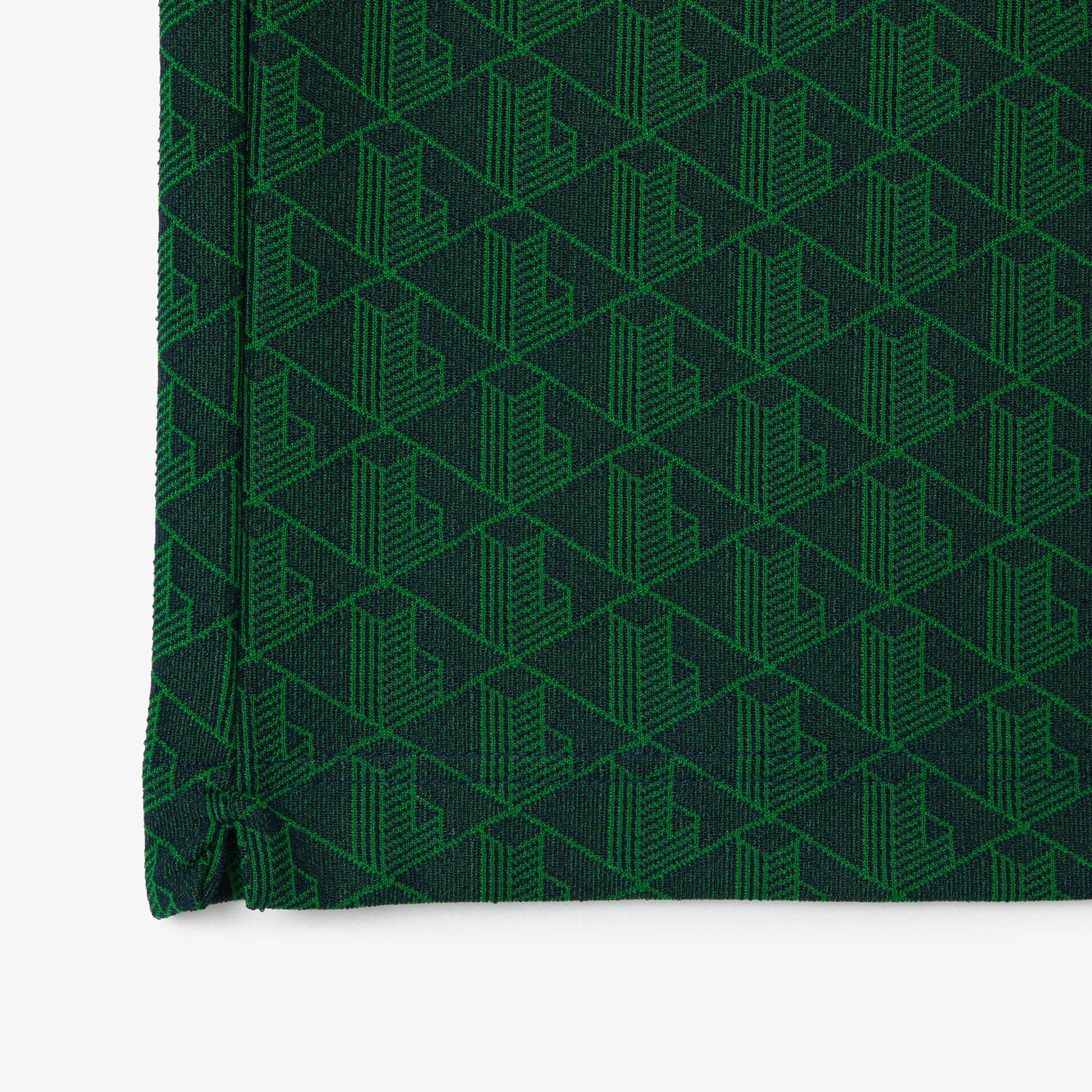 Classic Fit Monogram Jacquard Polo Shirt Classic Fit Contrast Collar Monogram Motif Polo Shirt - DH1417-00-IQ0