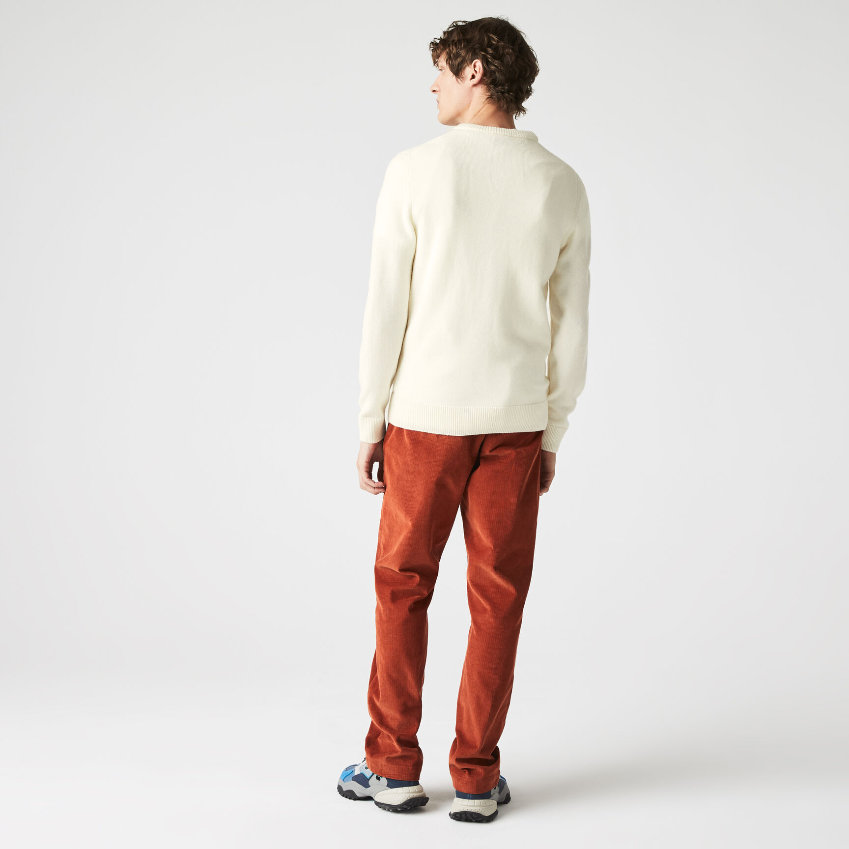 Men&rsquo;s Made in France Ethical Striped Wool Sweater