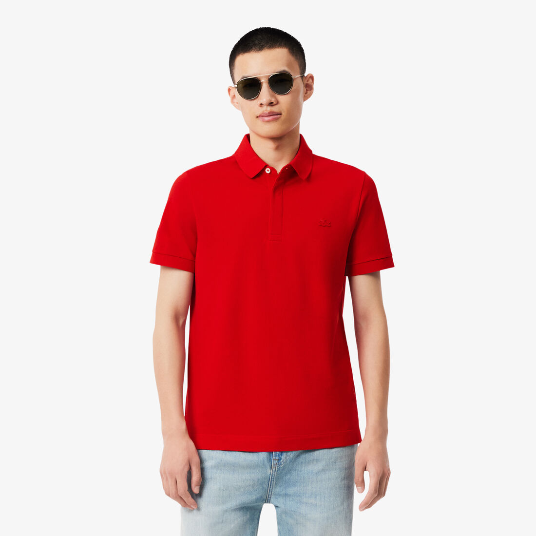 Regular Fit Paris Stretch Pique Polo Shirt - PH5522-00-240