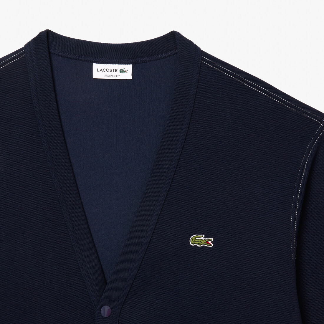 Double Face Pique Cardigan Double Face Pique Cardigan - SH4221-00-166