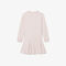 lacoste long sleeved fleece dress