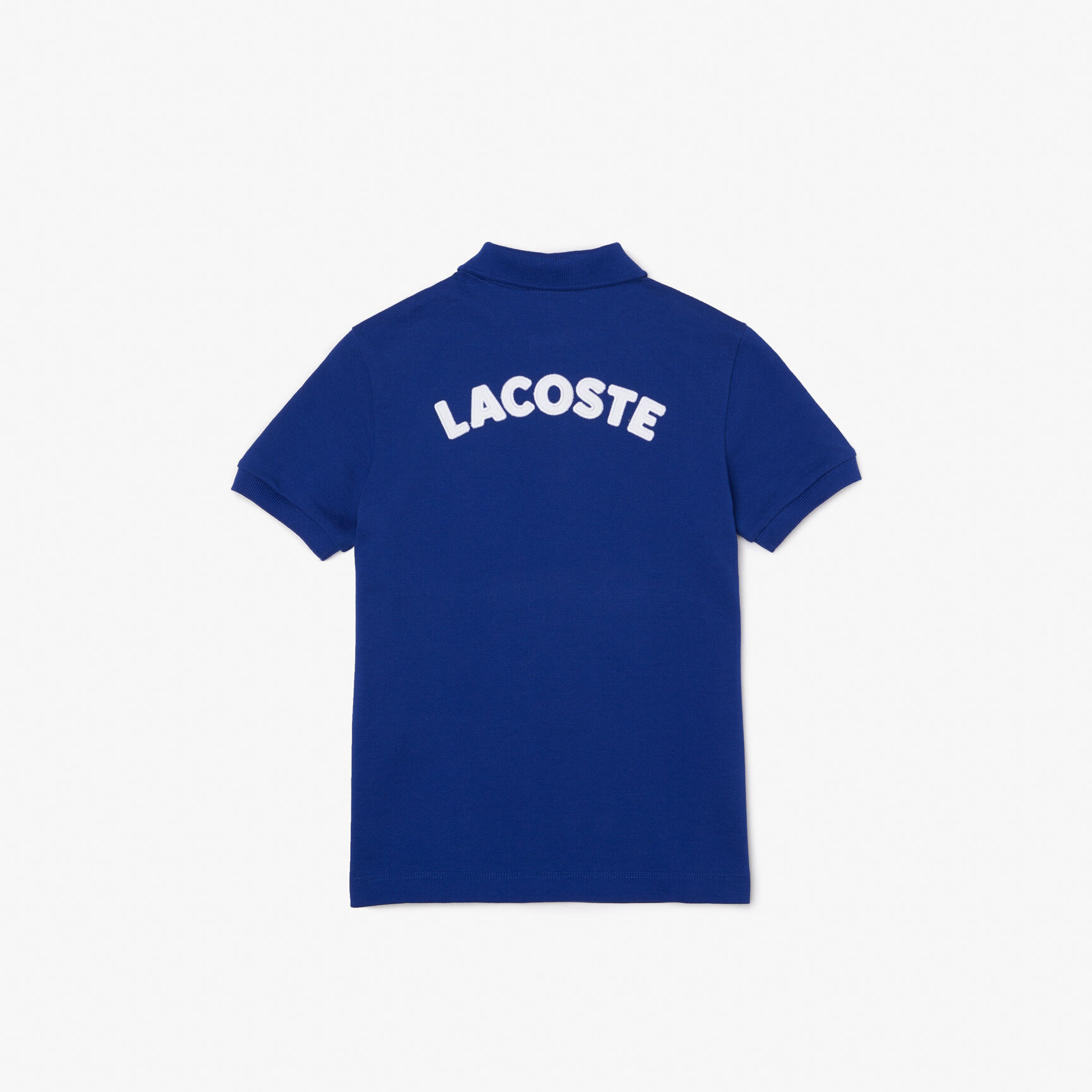 Heritage Kids’ Lacoste Lettered Cotton Piqué Polo Shirt Heritage Kids’ Lacoste Lettered Cotton Piqué Polo Shirt