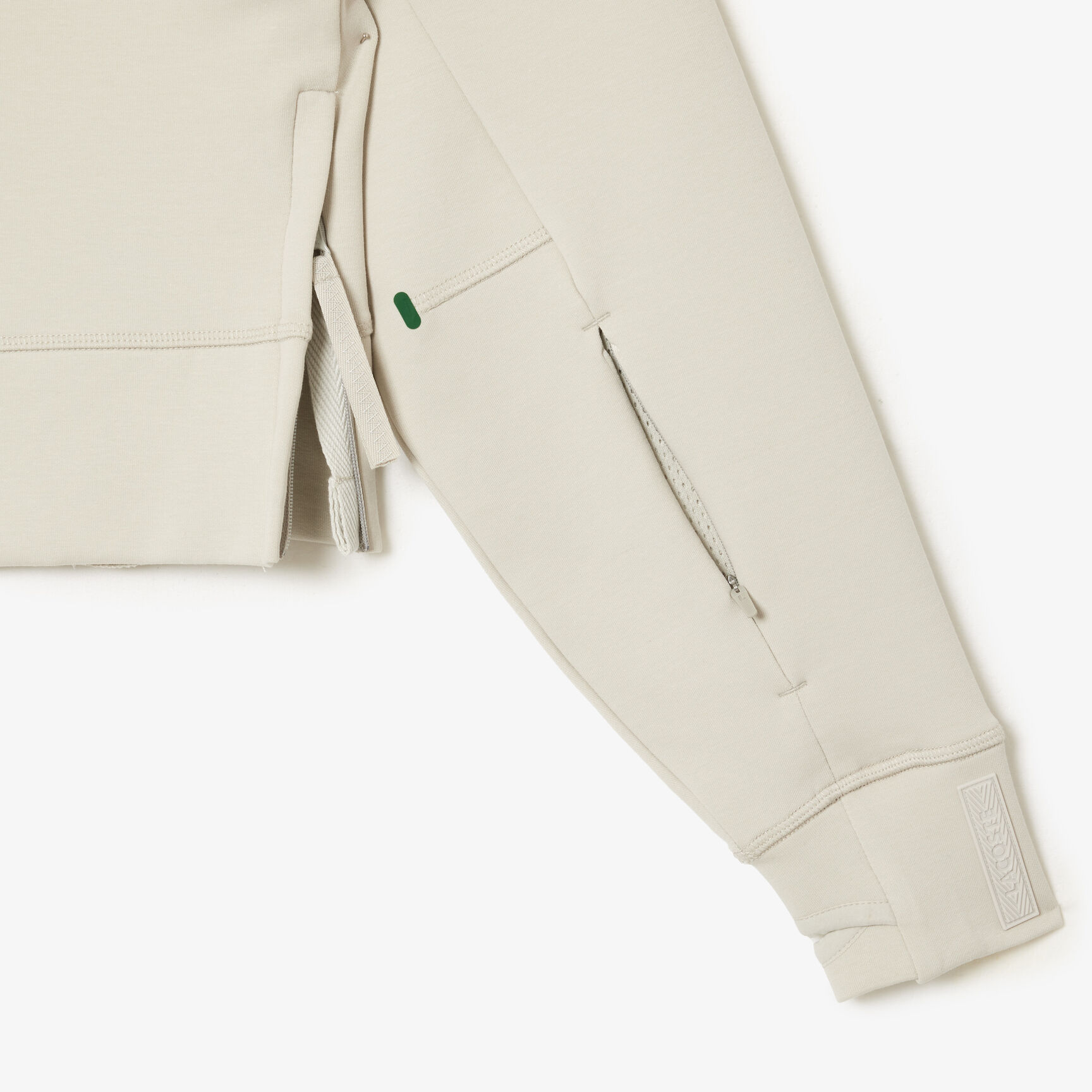 هودي قطني قصير Women's Lacoste Hooded Jogger Sweatshirt - SF0281-00-BUQ