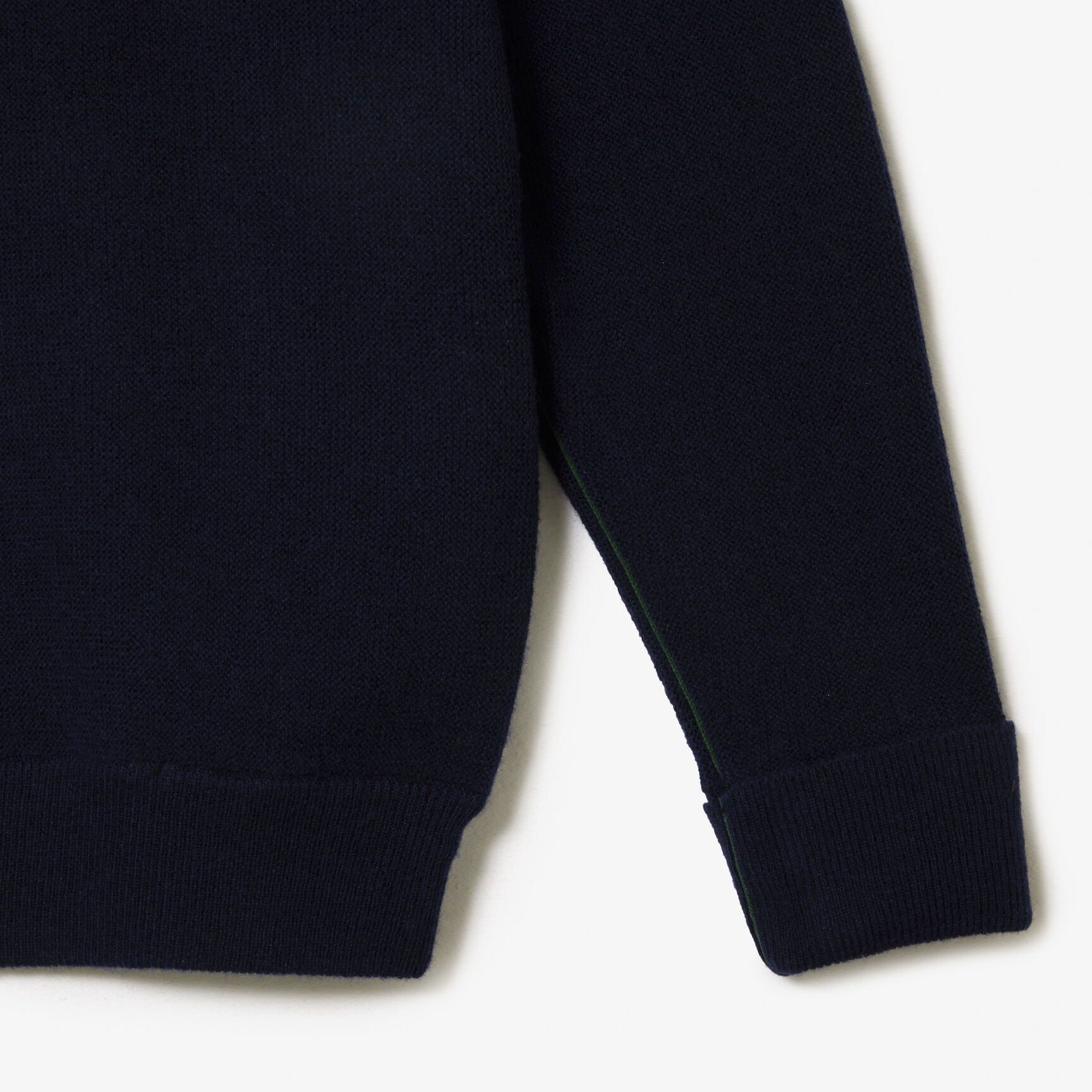 Relaxed Fit Carded Wool Moss Stitch Sweater - AF9551-00-166