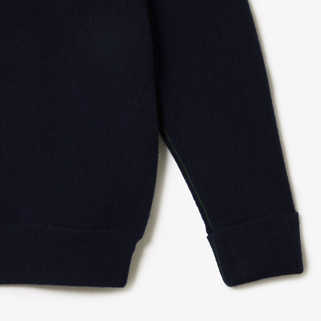 Relaxed Fit Carded Wool Moss Stitch Sweater Relaxed Fit Carded Wool Moss Stitch Sweater - AF9551-00-166