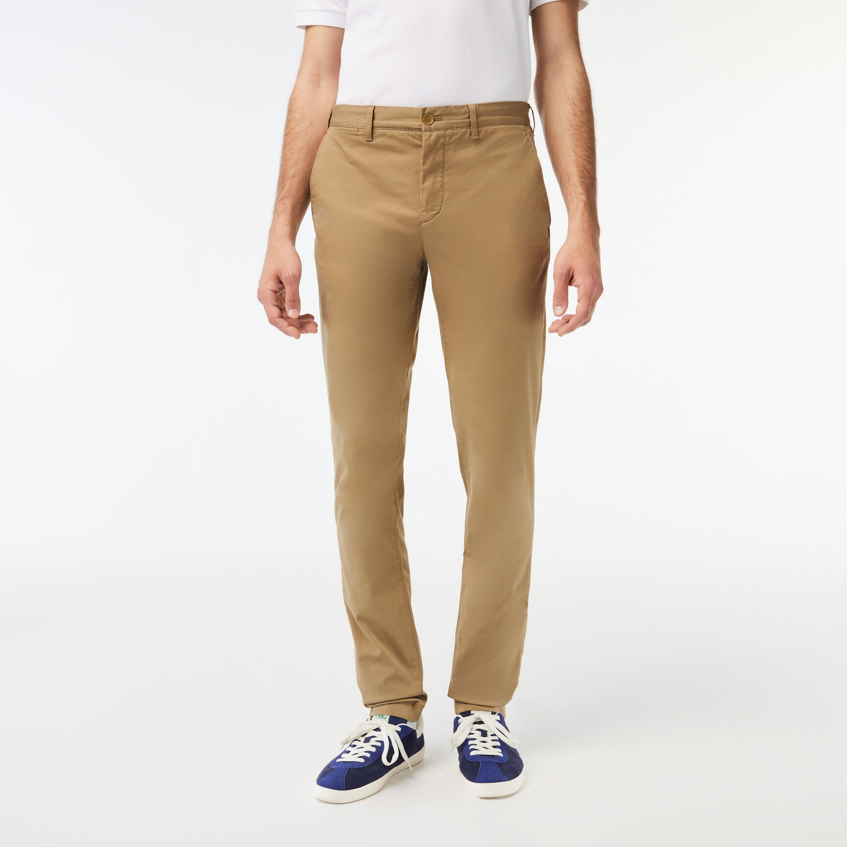 Men's New Classic Slim Fit Stretch Cotton Trousers Men's New Classic Slim Fit Stretch Cotton Trousers - HH2661-00-CB8