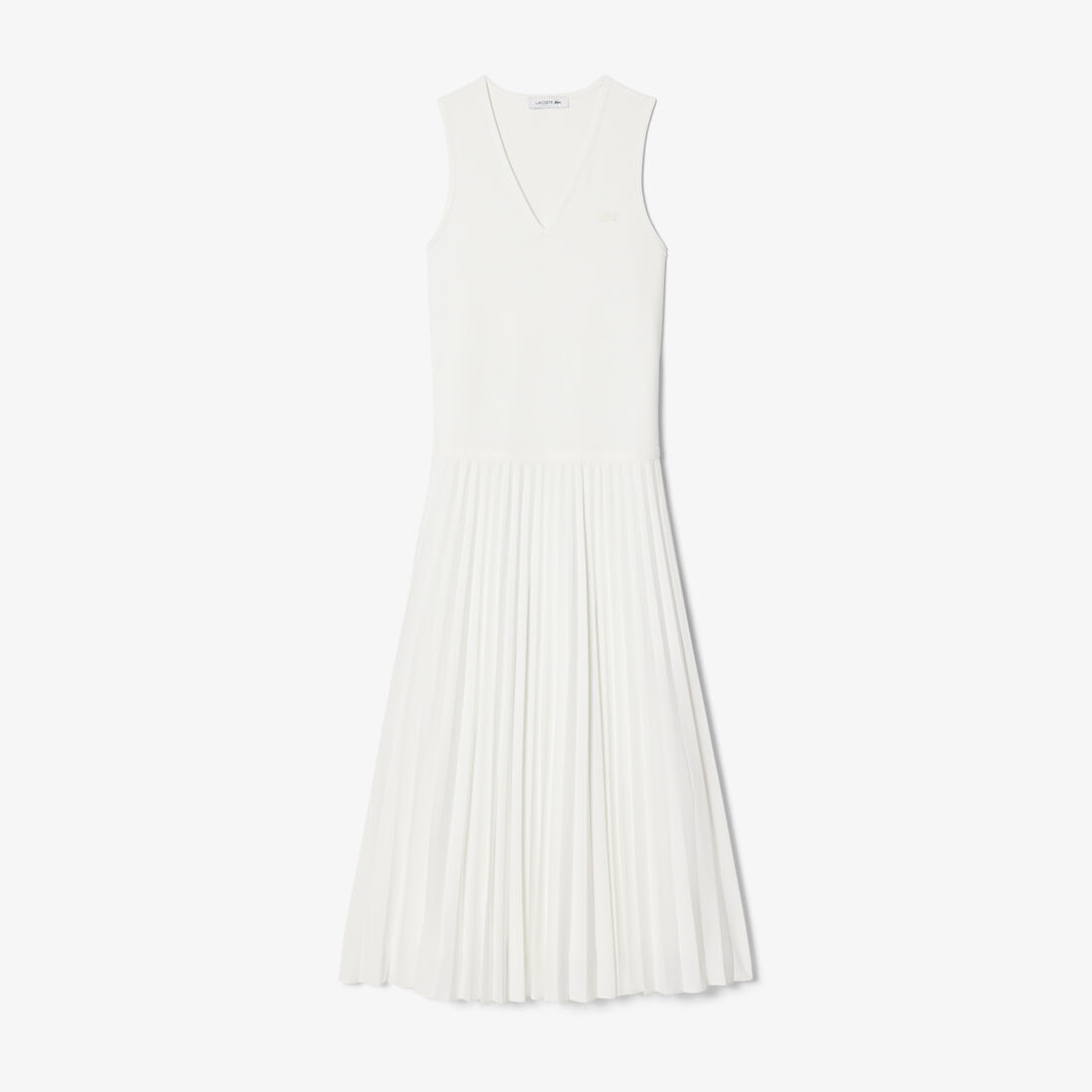 Long Sleeveless Pleated Dress Long Sleeveless Pleated Dress - EF2432-00-70V