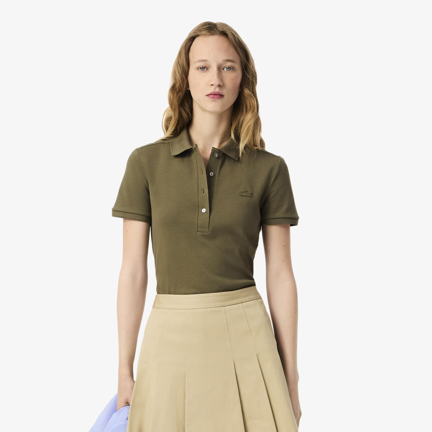 L.12.D Slim Fit Stretch Petit Pique Polo Shirt - PF5462-00-E9F