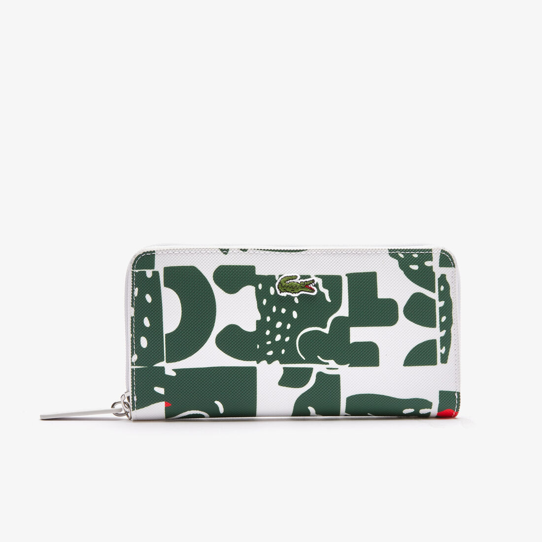 Women's L.12.12 Graphic Petit Piqu&eacute; Large Wallet