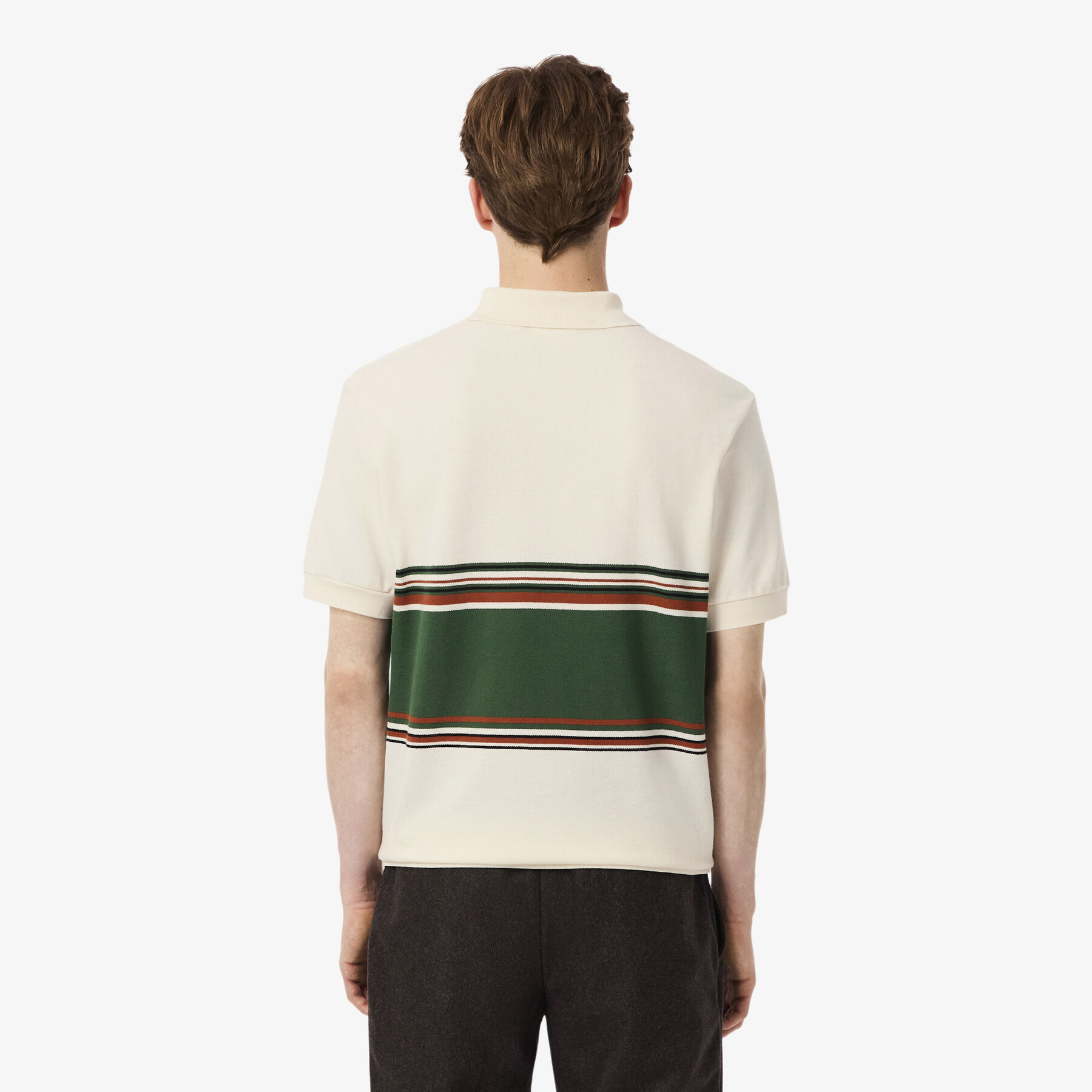 French Made Classic Fit Striped Polo Shirt - PH5457-00-XFJ