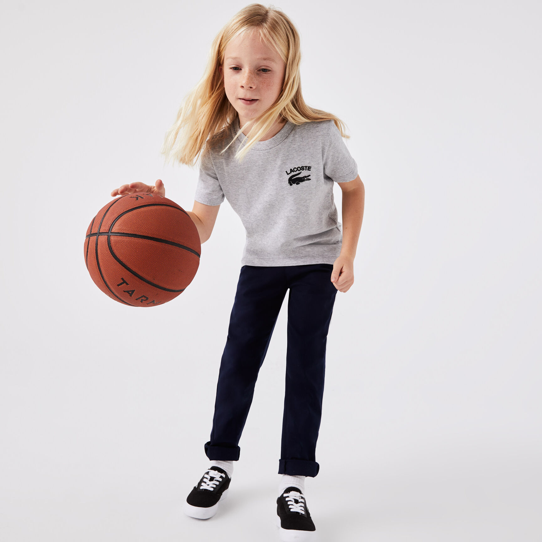 تيشيرت بطبعة لاكوست قطن جيرسيه للأولاد تيشيرت بطبعة لاكوست قطن جيرسيه للأولاد