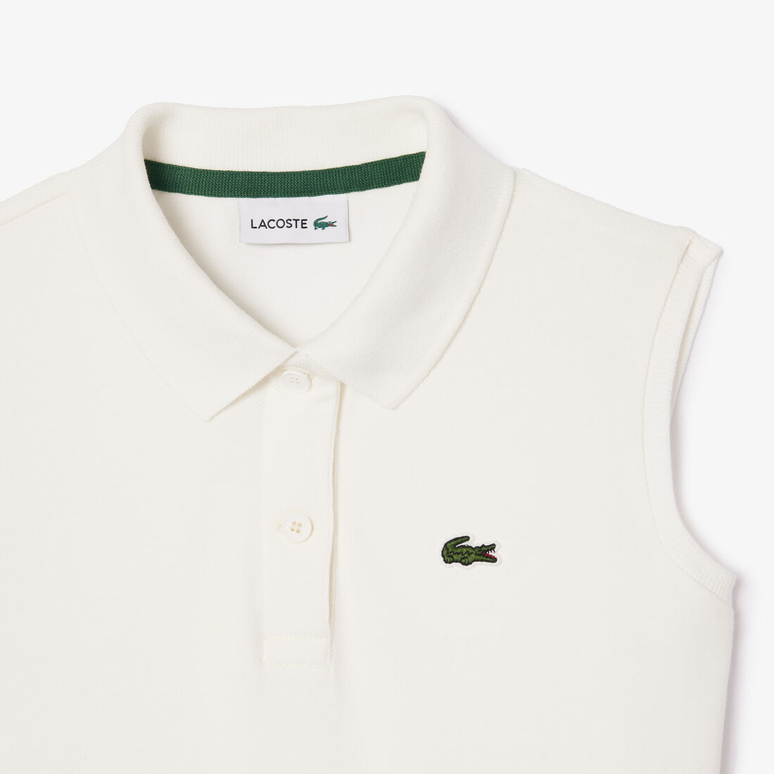 Girls' Lacoste Fit and Flare Stretch Pique Polo Dress Girls' Lacoste Fit and Flare Stretch Pique Polo Dress - EJ5297-00-70V