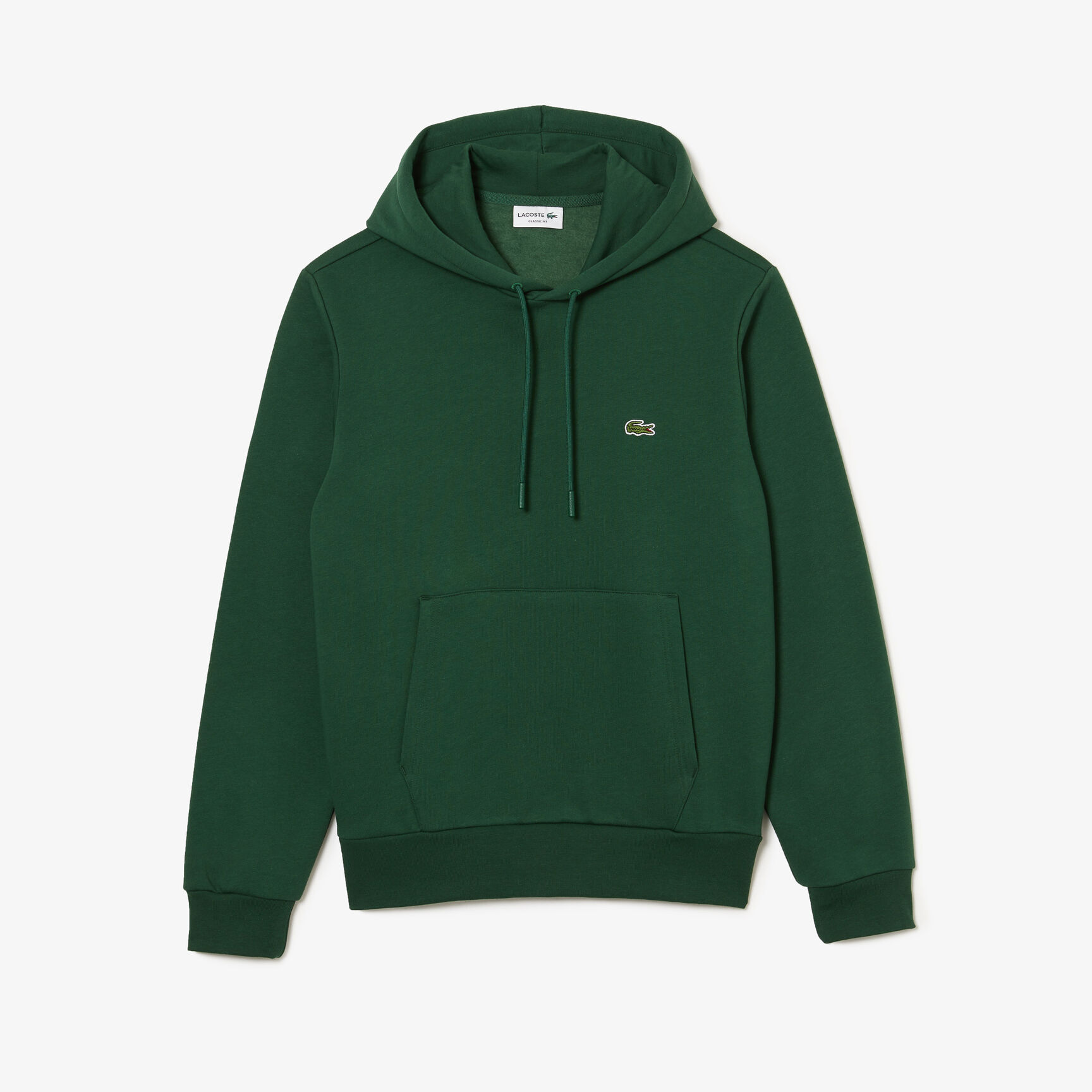 سويت شيرت لاكوست بغطاء رأس قطن عضوي للرجال Men's Lacoste Organic Cotton Hooded Jogger Sweatshirt - SH9623-00-132