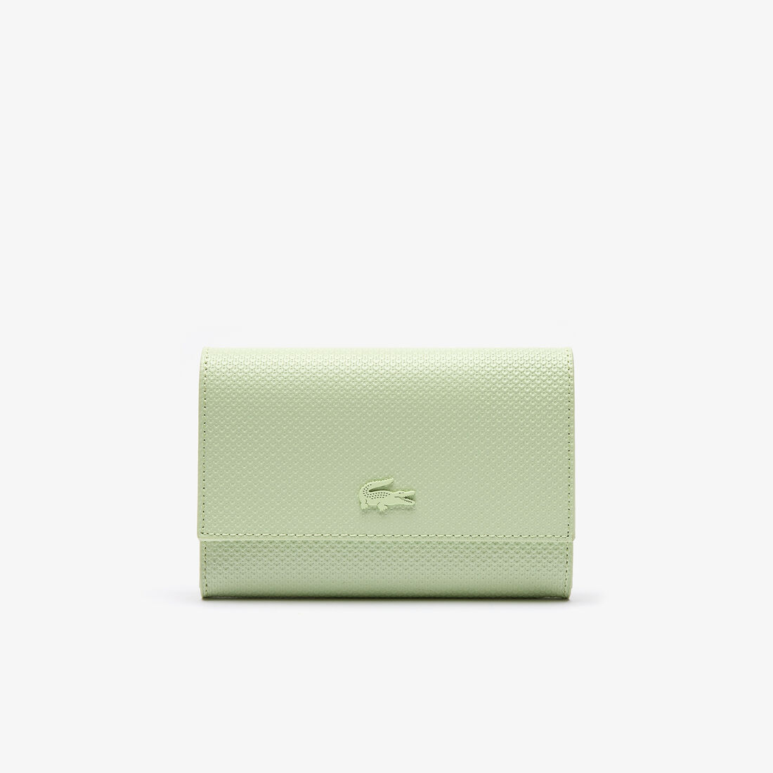 Women's Chantaco Matte Piqué Leather Snap Flap Wallet