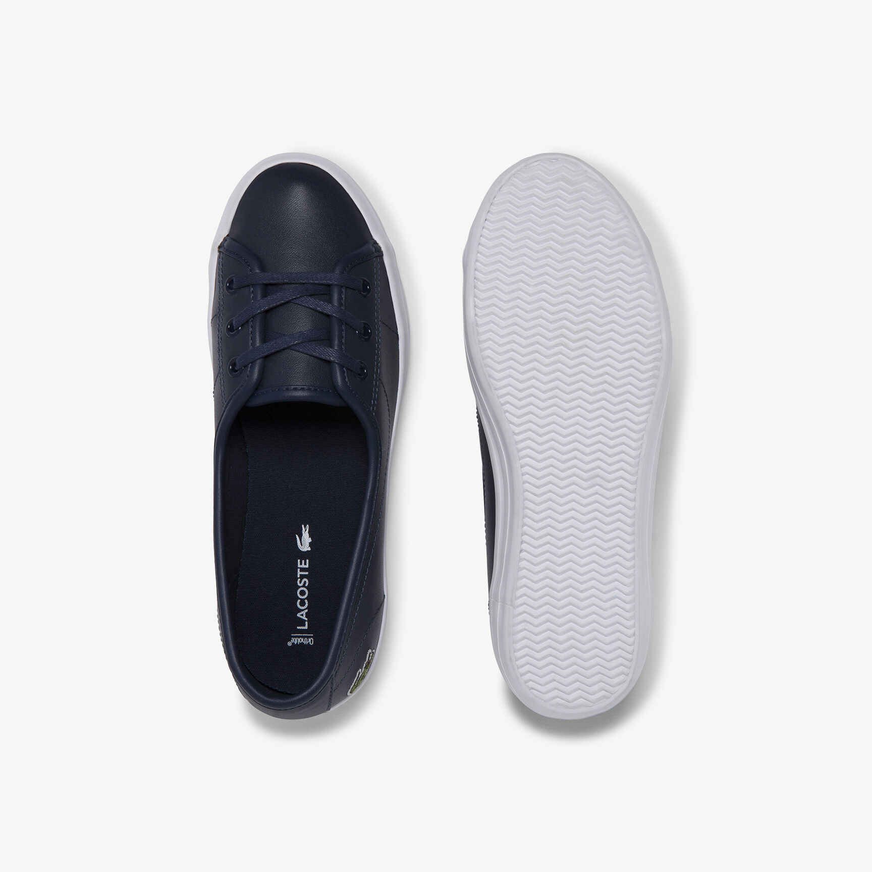 سنيكرز زيان جلد بنعل سميك للنساء سنيكرز زيان جلد بنعل سميك للنساء