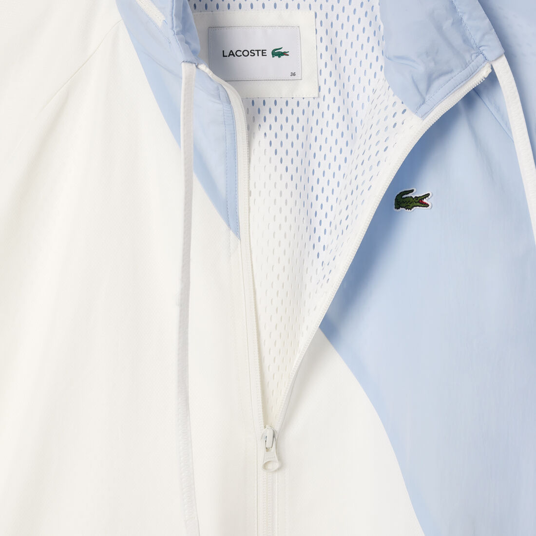 سترة رياضية كبيرة الحجم مصنوعة من النايلون Oversized Colourblock Nylon Track Vest - BF6949-00-IRQ