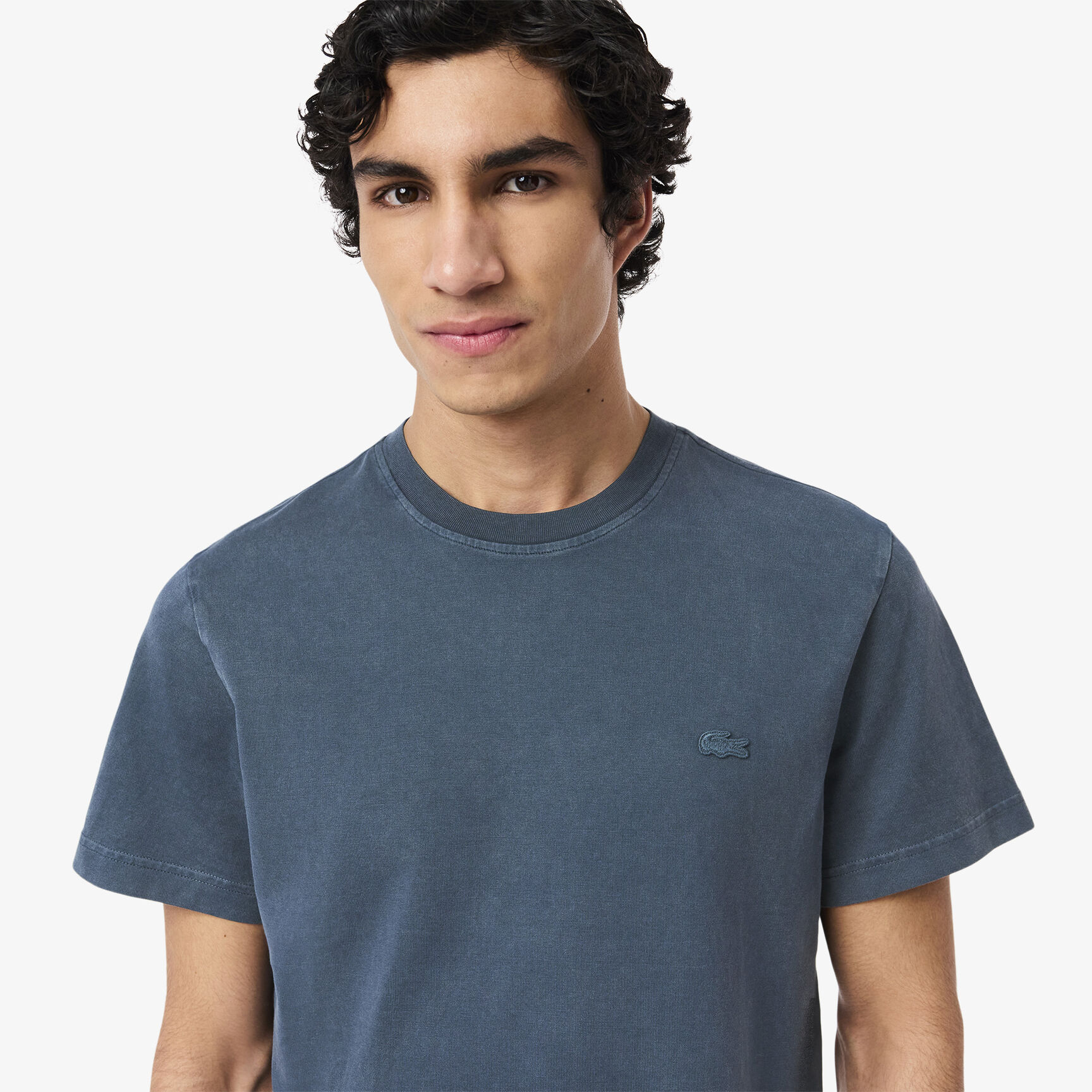 Washed Effect Heavy Jersey T-shirt Washed Effect Heavy Jersey T-shirt - TH9894-00-C7Z