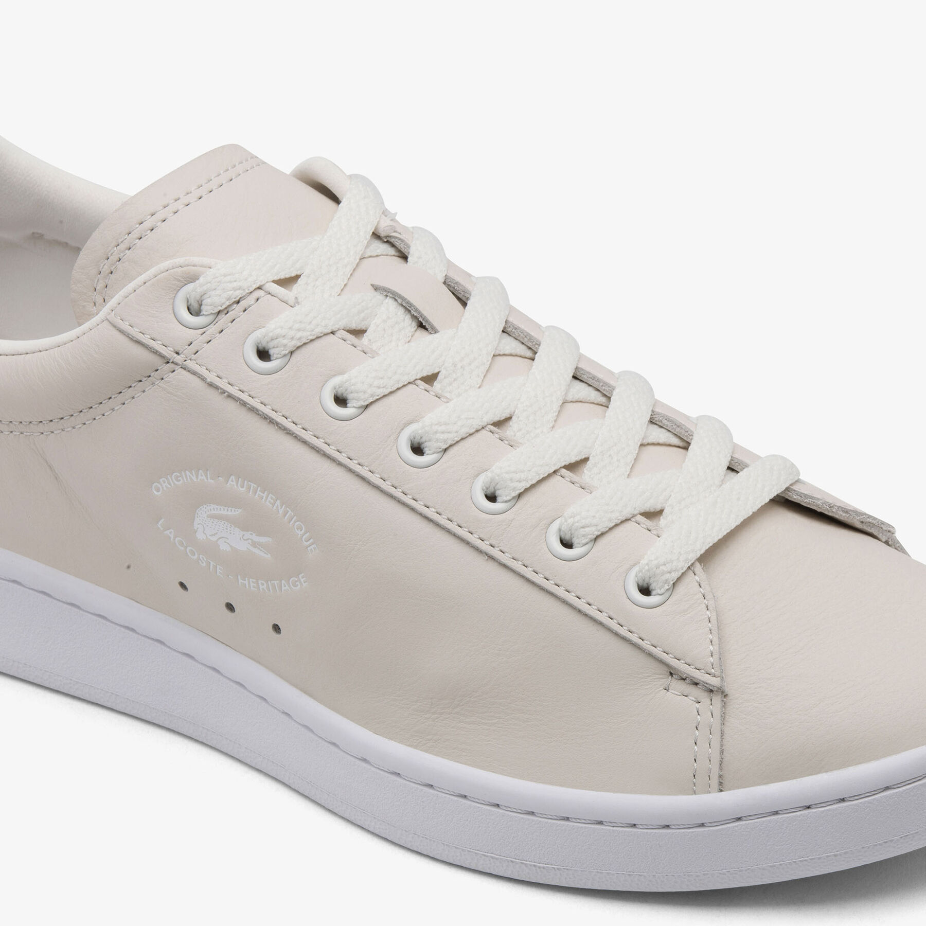 حذاء رياضي رجالي من الجلد من مجموعة كارنابي Men's Carnaby Set Leather Sneakers - 49SMA0032-03A