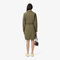 فستان قميص قطني كبير الحجم بسحاب أمامي Oversized Cotton Zip Front Shirt Dress - EF5317-00-E9F