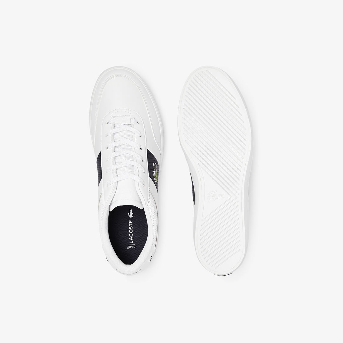 Men's Court-Master Leather and Synthetic Perforated Trainers Men's Court-Master Leather and Synthetic Perforated Trainers
