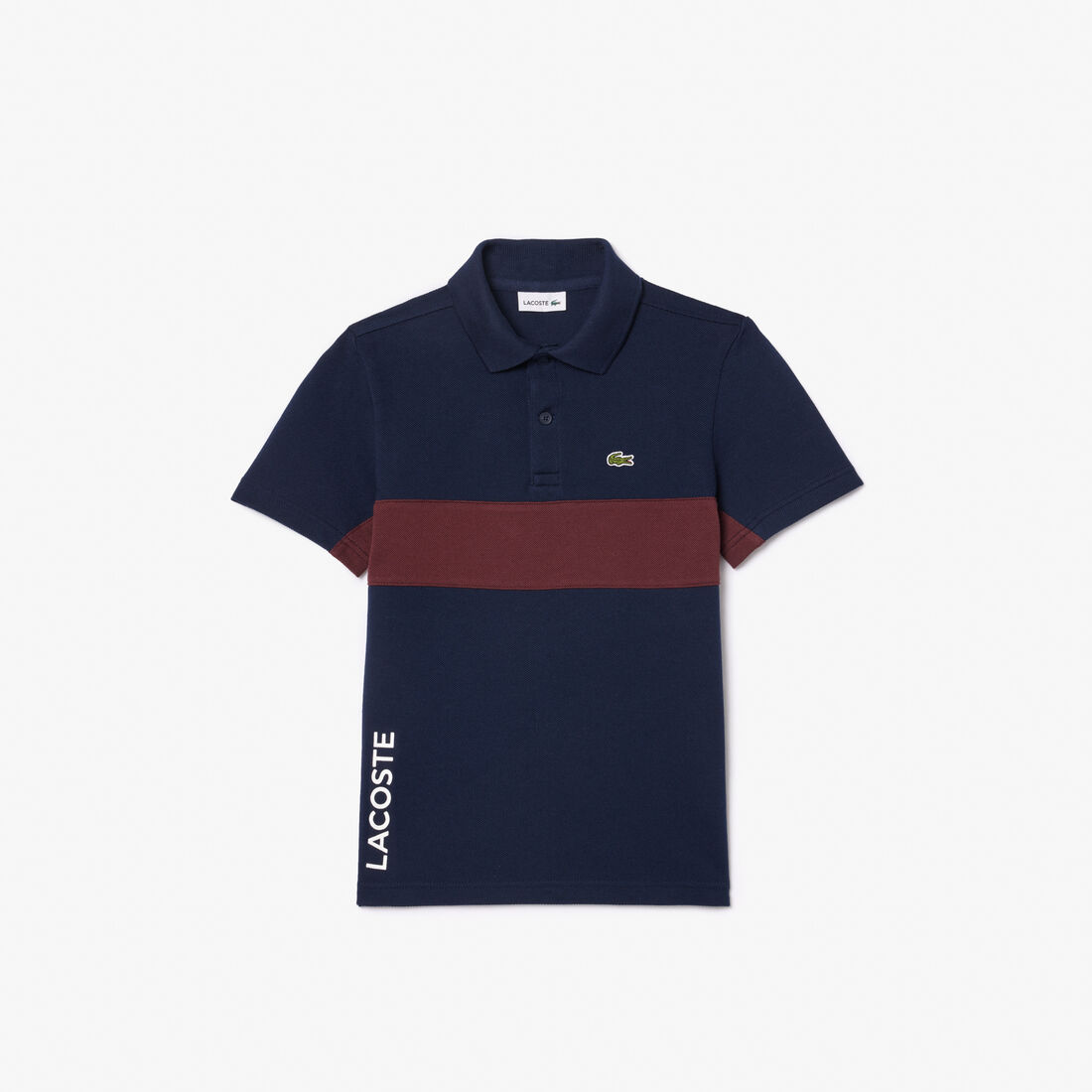 Contrast Stripe and Branding Polo Shirt Contrast Stripe and Branding Polo Shirt - PJ2479-00-IE3