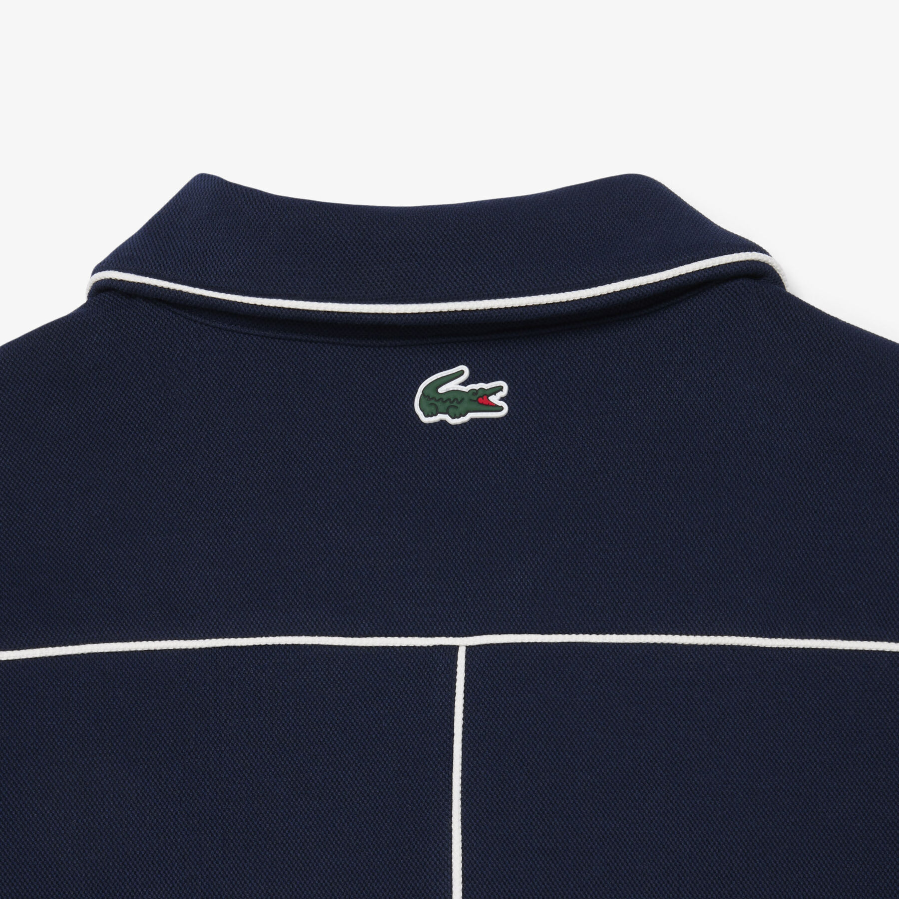 Tennis Heritage Zipped Badge Accent Sweatshirt lacoste tennis heritage zipped badge accent sweatshirt