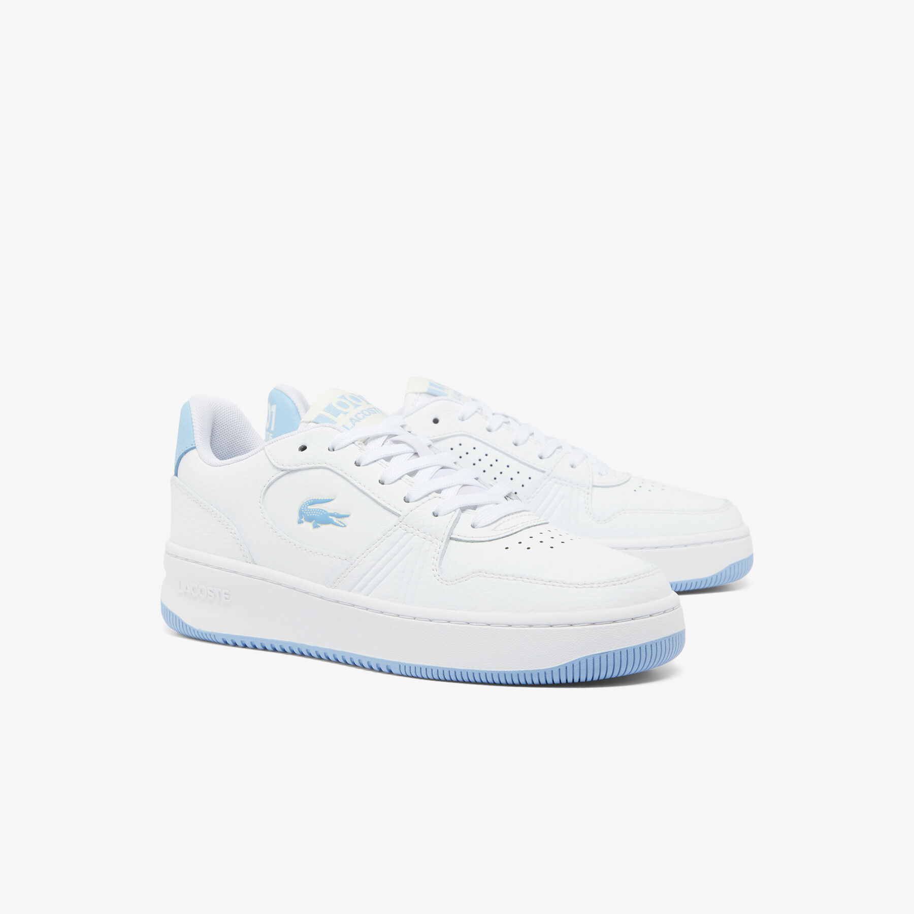 مجموعة أحذية رياضية جلدية L001 للنساء Women's L001 Set Leather Sneakers - 48SFA0128-1T3