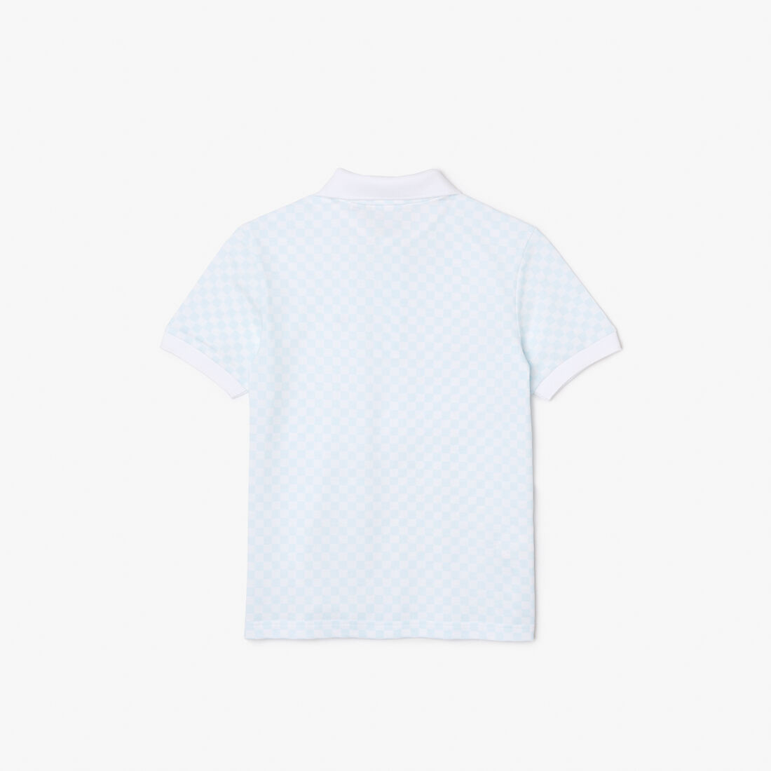 تيشيرت بولو لاكوست بنقشة مربعات قطن بيكيه للأولاد تيشيرت بولو لاكوست بنقشة مربعات قطن بيكيه للأولاد