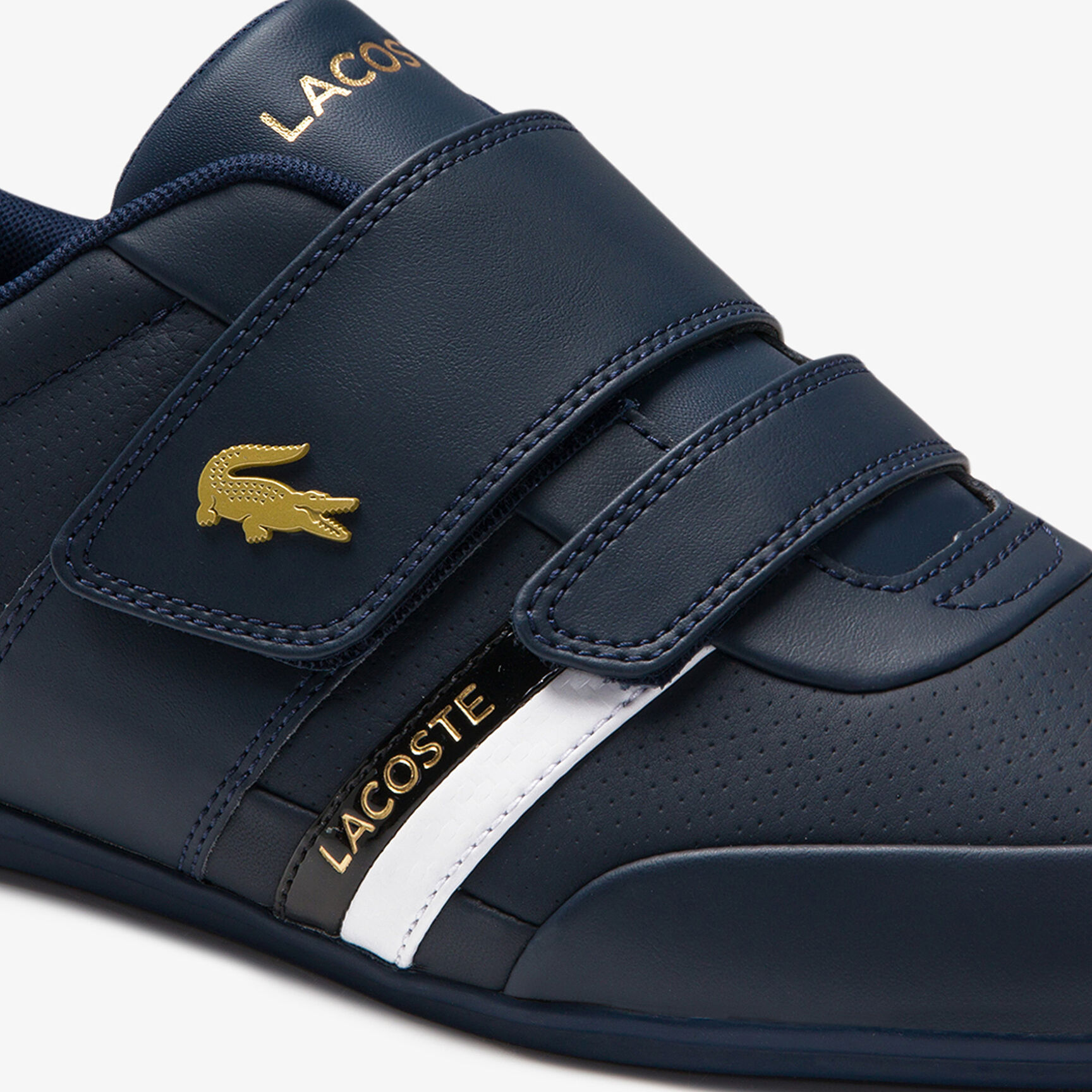 Men's Misano Strap Leather and Synthetic Sneakers