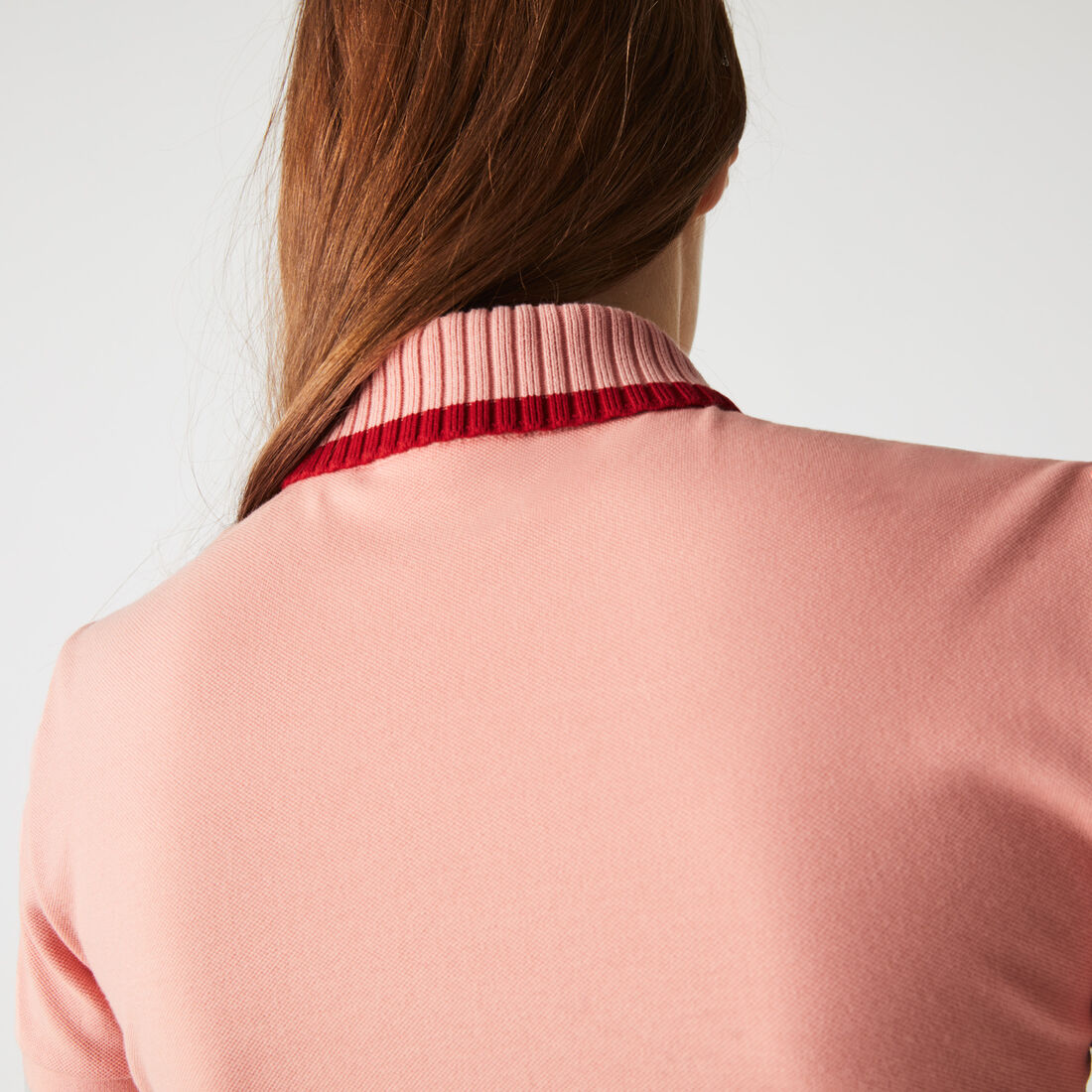 Women’s Lacoste Slim Fit Crocodiles Organic Cotton Piqué Polo Women’s Lacoste Slim Fit Crocodiles Organic Cotton Piqué Polo