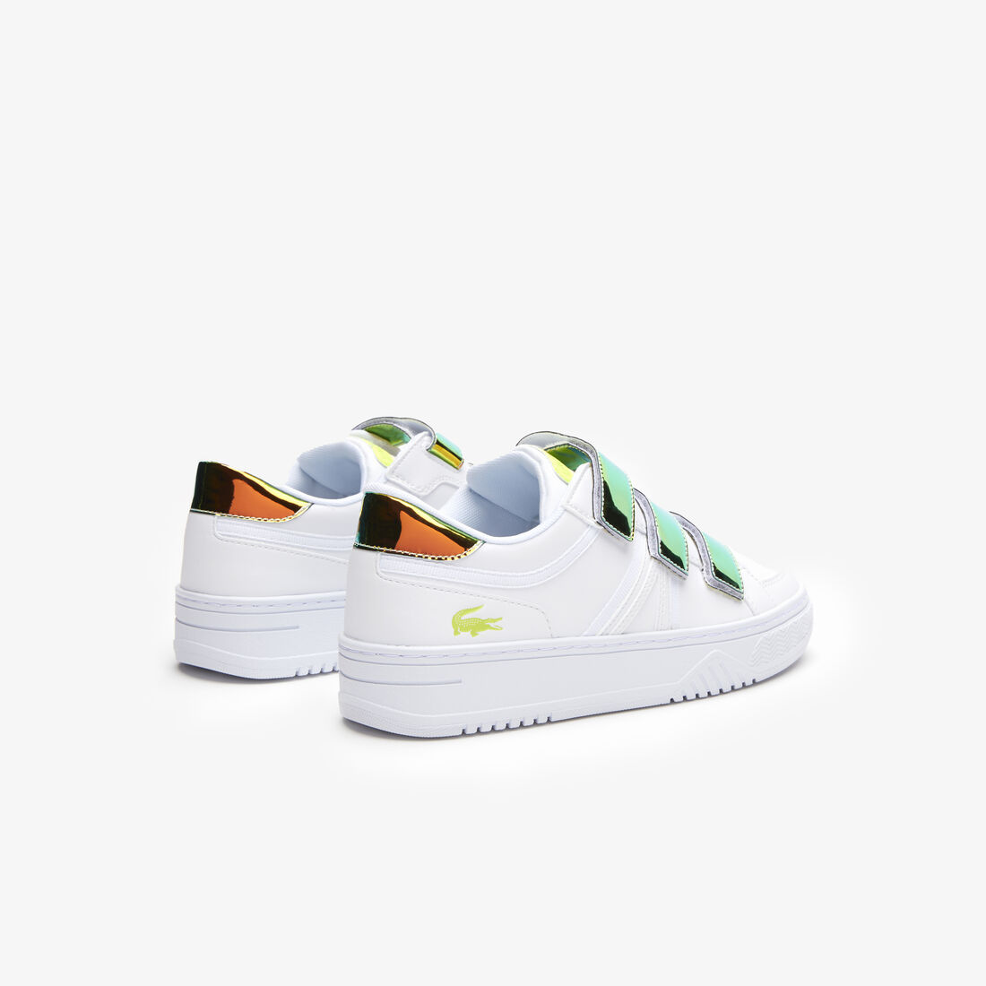 Infants' Lacoste L001 Synthetic Colour Block Trainers Infants' Lacoste L001 Synthetic Colour Block Trainers