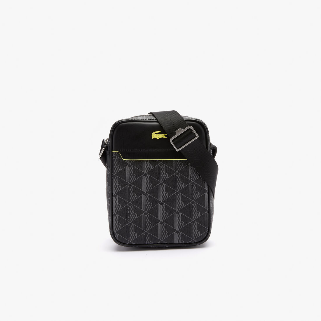 حقيبة كروس عمودية قنب بشعار الماركة للرجال مجموعة The Blend