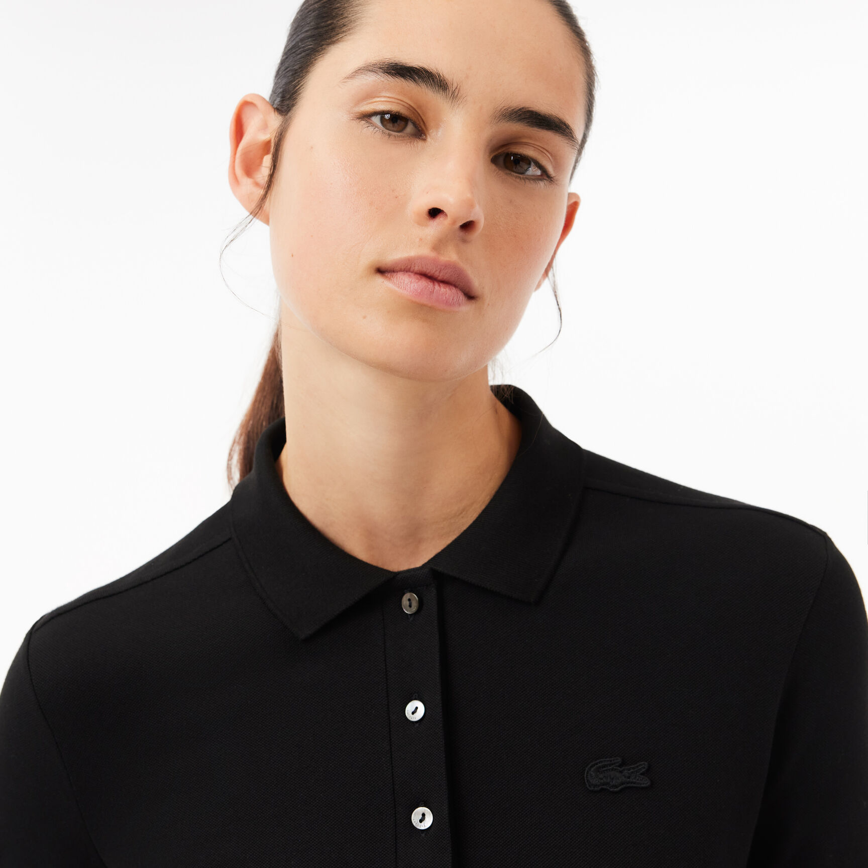 Women's Slim fit Stretch Pique Lacoste Polo Shirt - PF5464-00-031