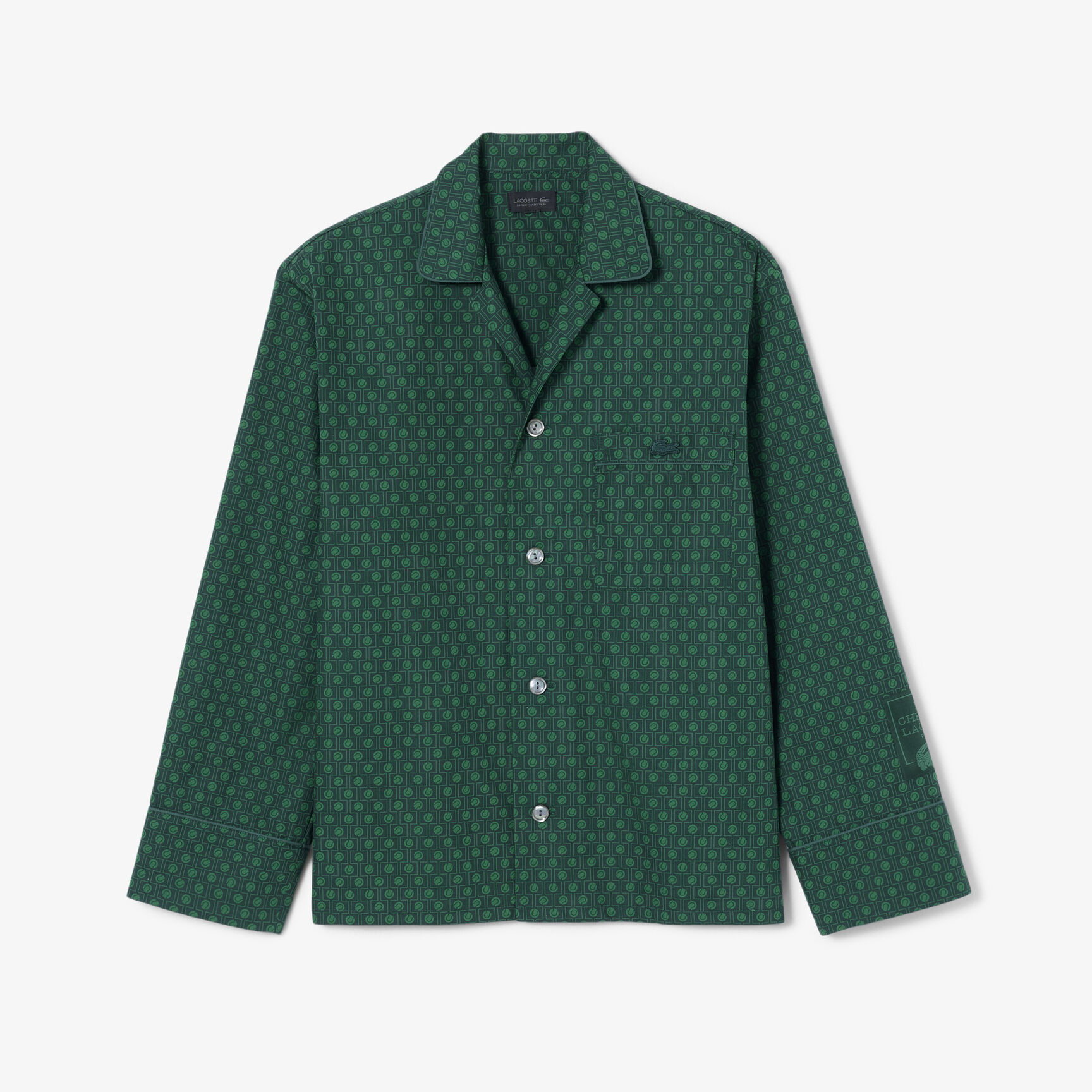 Runway Print Pajama Shirt - CH6892-00-77I