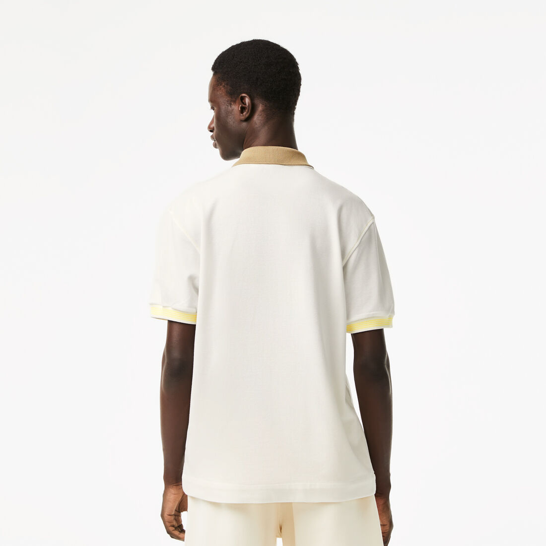 Men’s Lacoste Two Tone Organic Cotton Polo Shirt Men’s Lacoste Two Tone Organic Cotton Polo Shirt