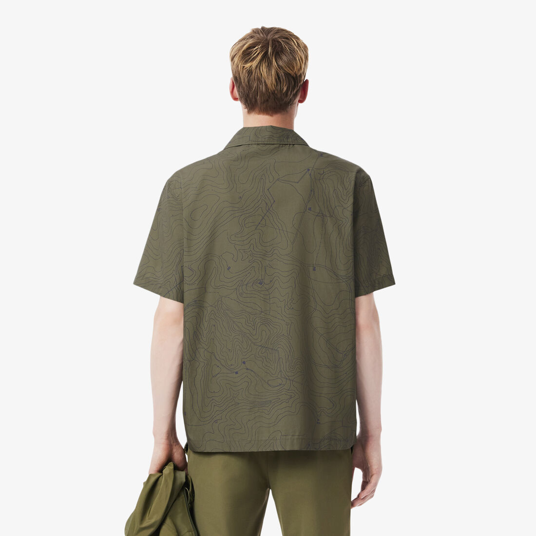 قميص مريح بأكمام قصيرة Relaxed Fit Short Sleeved Shirt - CH5626-00-6JM