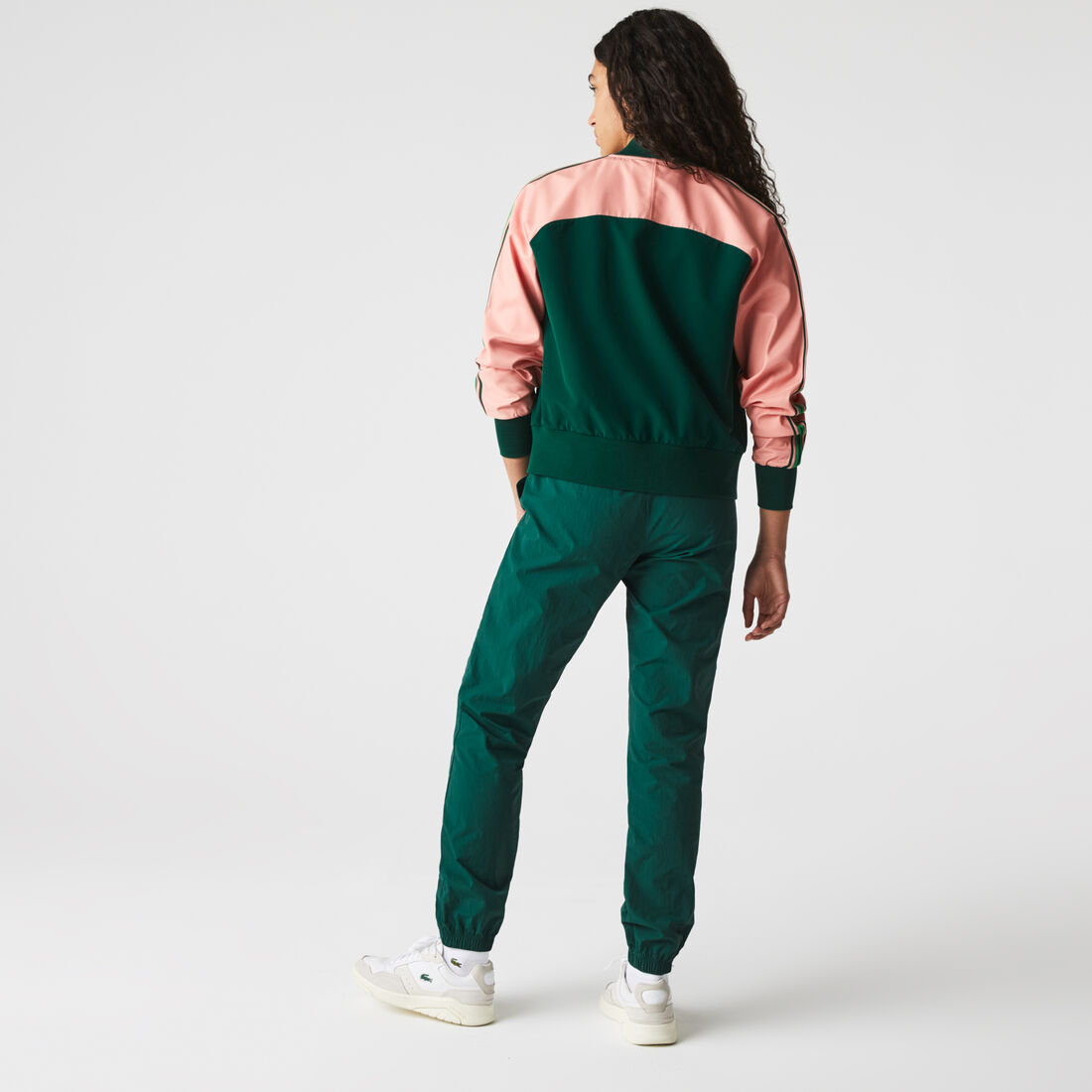 Women’s Lacoste SPORT Loose Fit Colorblock Zip Teddy Jacket Women’s Lacoste SPORT Loose Fit Colorblock Zip Teddy Jacket