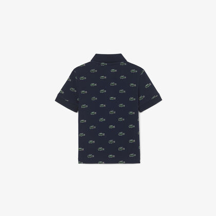 Printed Petit Pique Polo Shirt Printed Petit Pique Polo Shirt