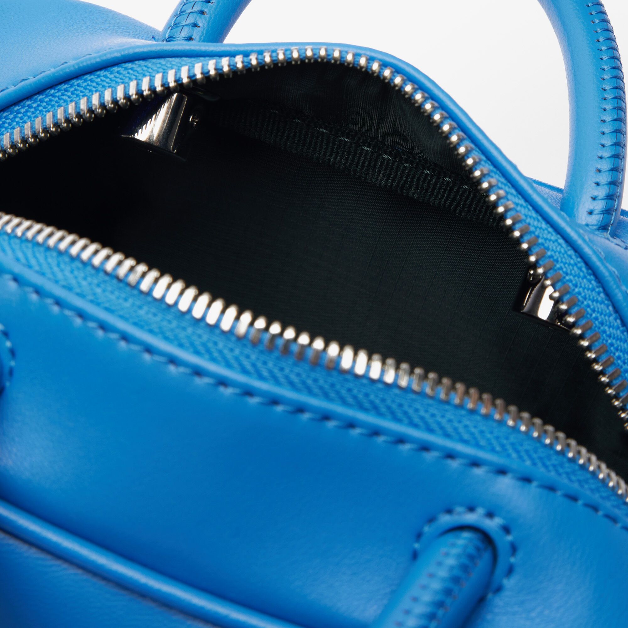 Mini Lora Leather Purse, Azure Blue | LACOSTE UAE