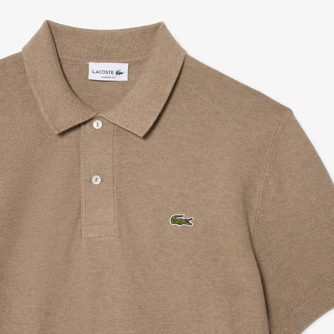 قميص بولو محبوك بقصة كلاسيكية Classic Fit Knitted Polo Shirt - AH1043-00-GE2