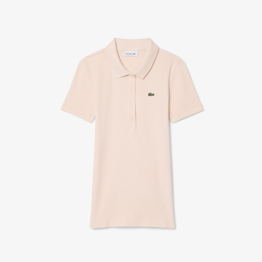 lacoste slim fit l 12 d ribbed cotton polo shirt