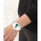 Unisex White Silicone Strap Watch Men Non-metal Watch - 2001347-WHT