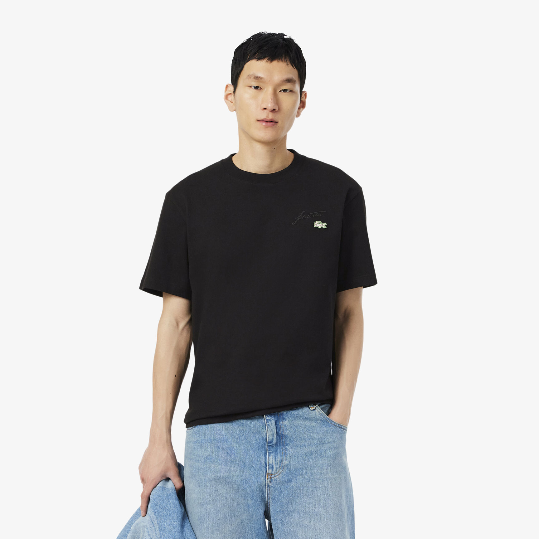 Heavy Jersey Embroidered Signature T-shirt - TH5492-00-031