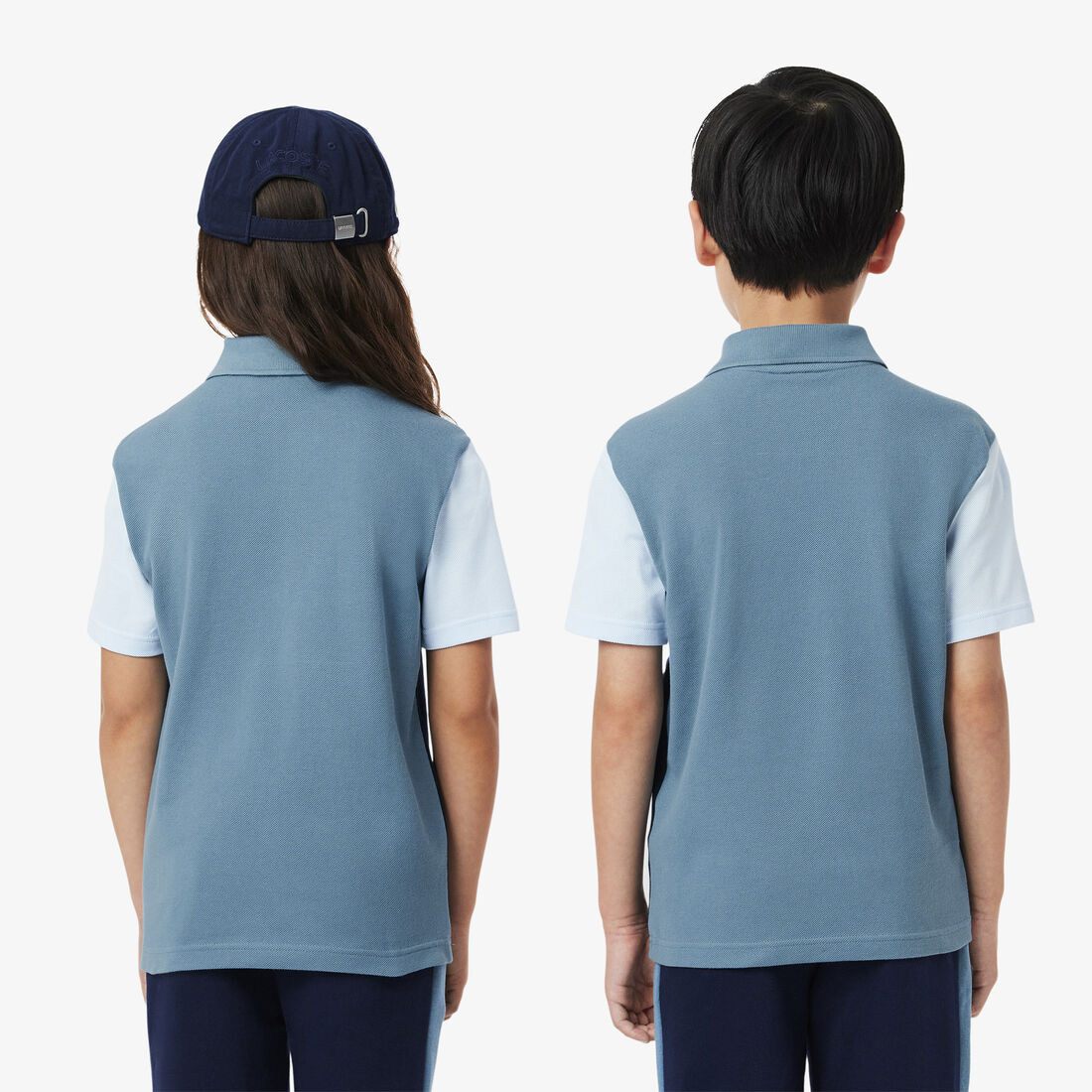 قميص بولو بيتي بيكيه ذو كتلة ملونة Colour-Block Petit Pique Polo Shirt - PJ8427-00-HJI