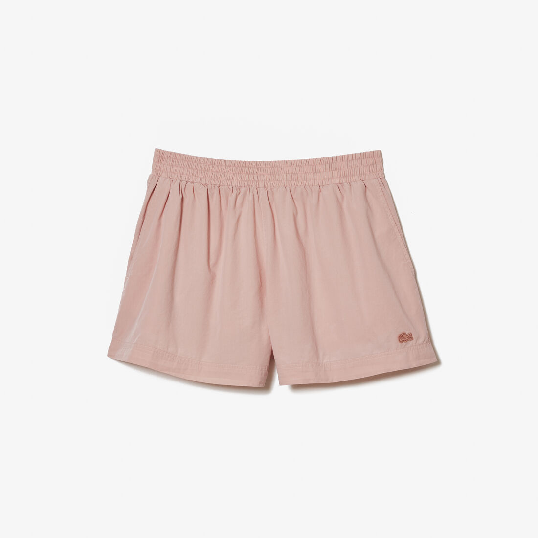 LACOSTE Womens Coral Pocketed Tie Drawstring Waistband Shorts main image 1