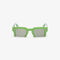 lacoste runway acetate rectangle glasses