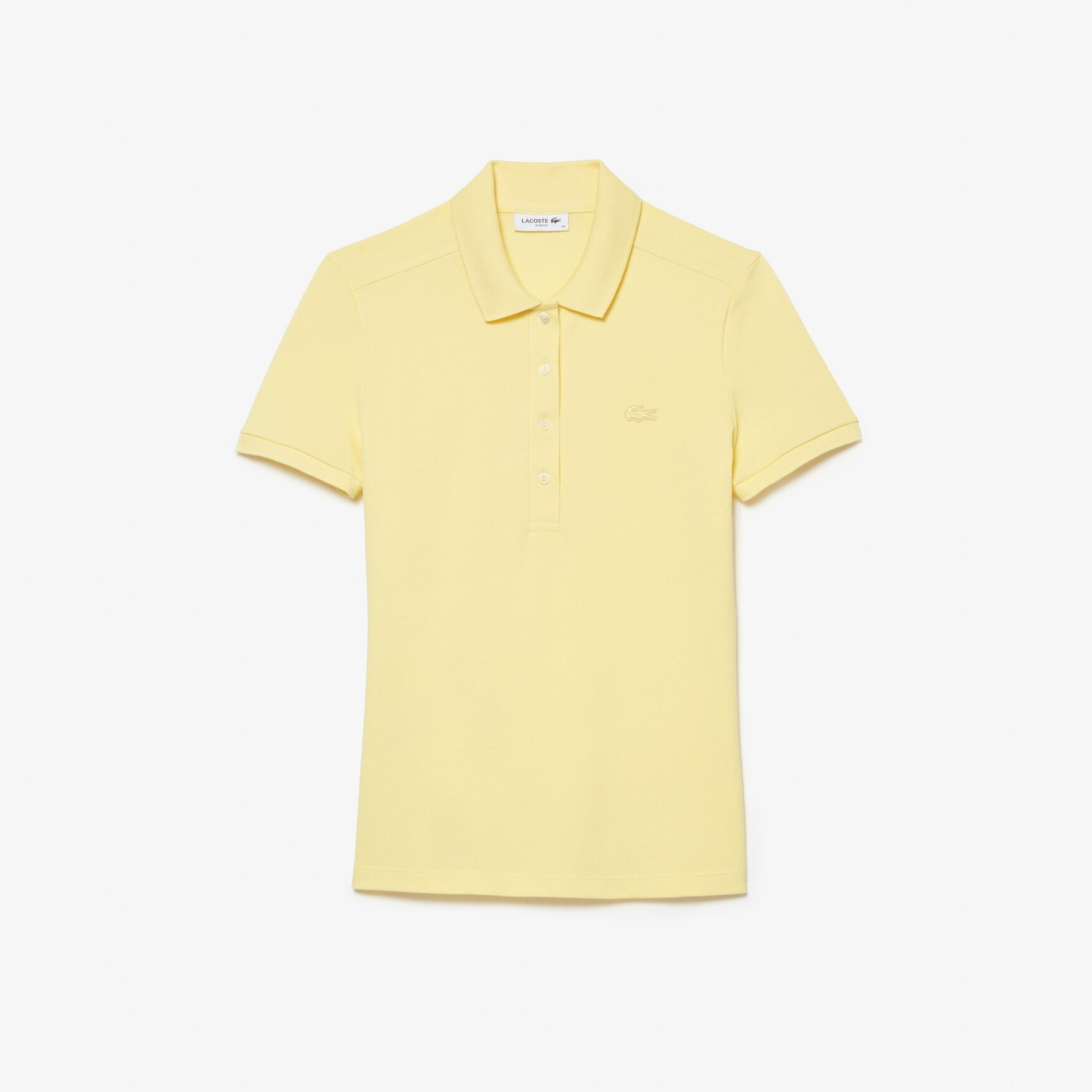 Women's Lacoste Slim fit Stretch Cotton Pique Polo Shirt - PF5462-00-107