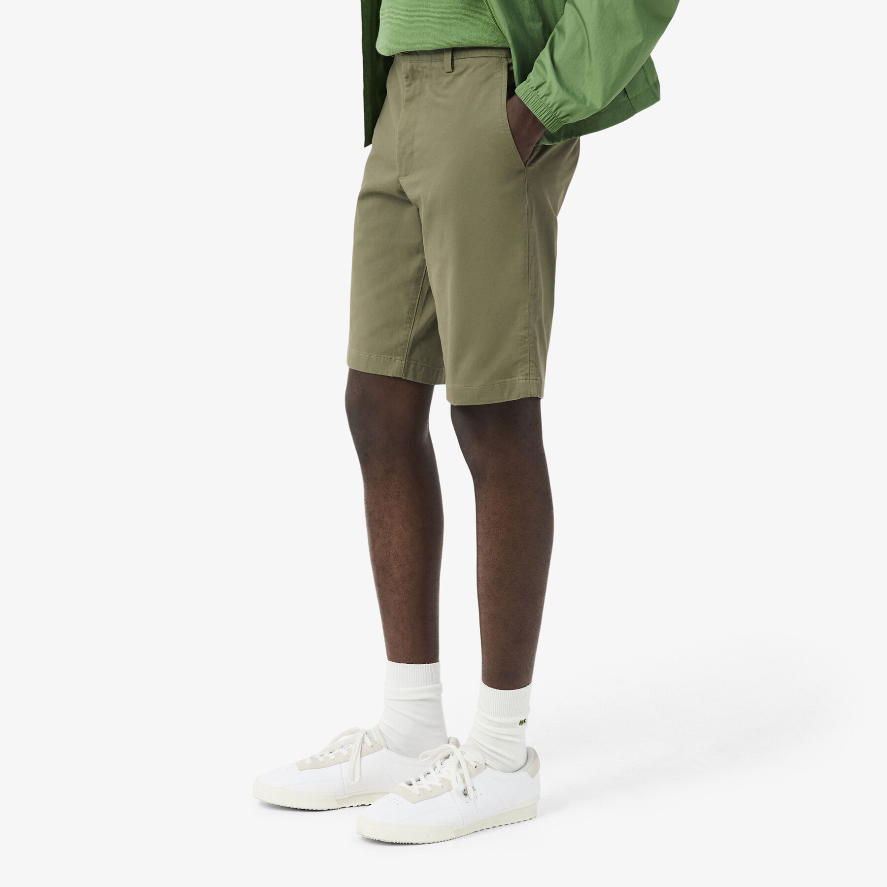 Stretch Twill Chino Shorts lacoste stretch twill chino shorts