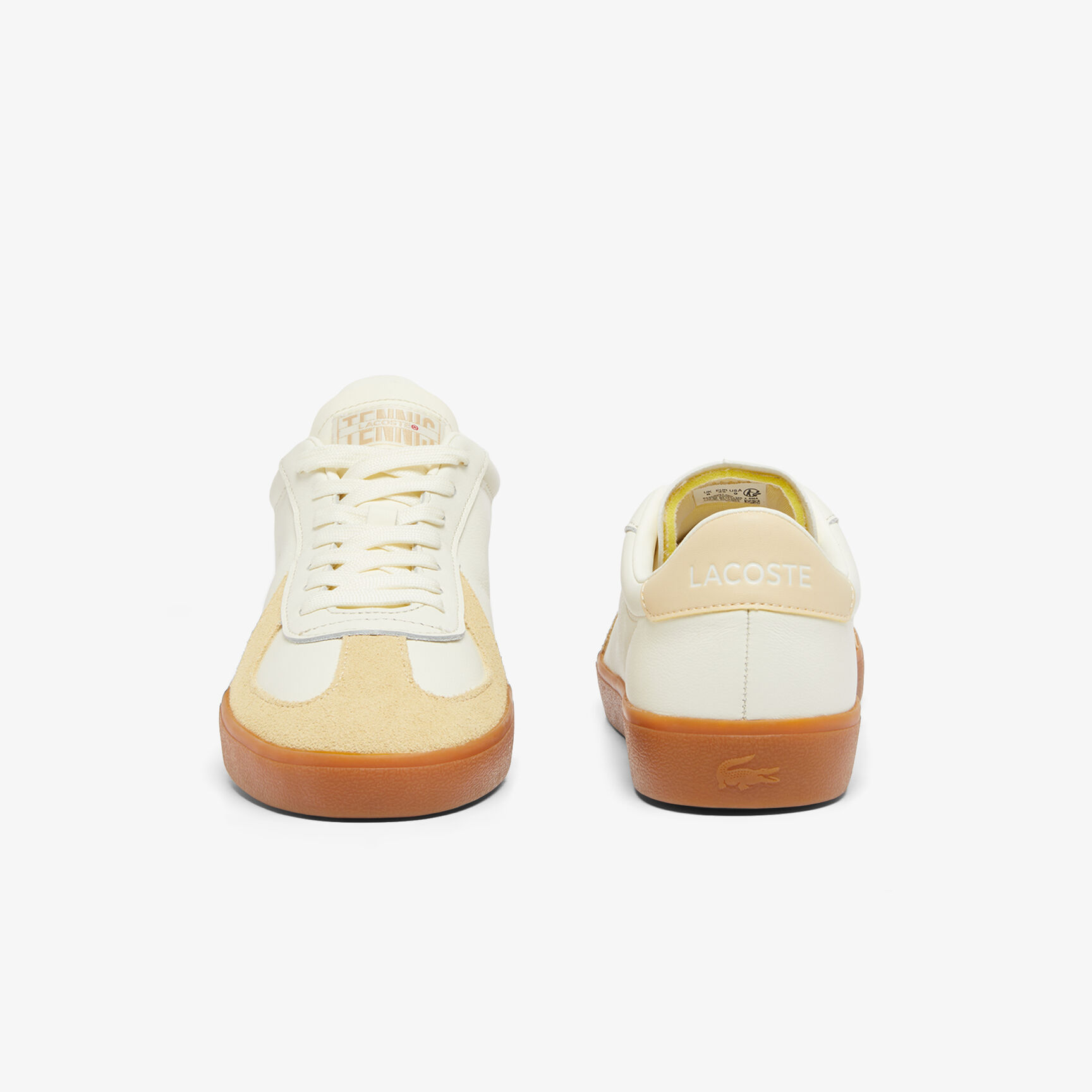 حذاء رياضي بيس شوت برو من الجلد للرجال Men's Baseshot Pro Leather Sneakers - 49SMA0064-AB0